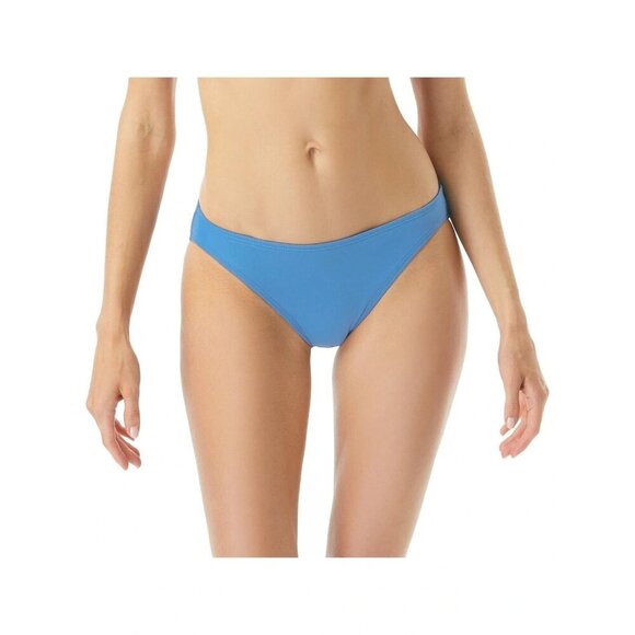 Michael Kors Women's Tide Blue Classic Hipster Bikini Swim Bottom Size Medium - Picture 1 of 8